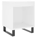 Tables de chevet 2 pcs blanc 40x35x50 cm bois d’ingénierie