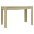 Table de salle à manger Chêne sonoma 120 x 60 x 76 cm Aggloméré