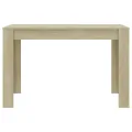 Table de salle à manger Chêne sonoma 120 x 60 x 76 cm Aggloméré