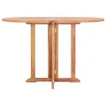 Table pliable de jardin papillon 120x70x75 cm Bois teck solide