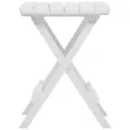 Table pliable de jardin 45,5x38,5x50 cm Blanc