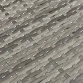 Chaises empilables d'extérieur 4 pcs Gris Résine tressée