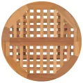 Table pliable de jardin 50x50x50 cm Bois de teck solide
