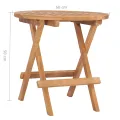 Table pliable de jardin 50x50x50 cm Bois de teck solide