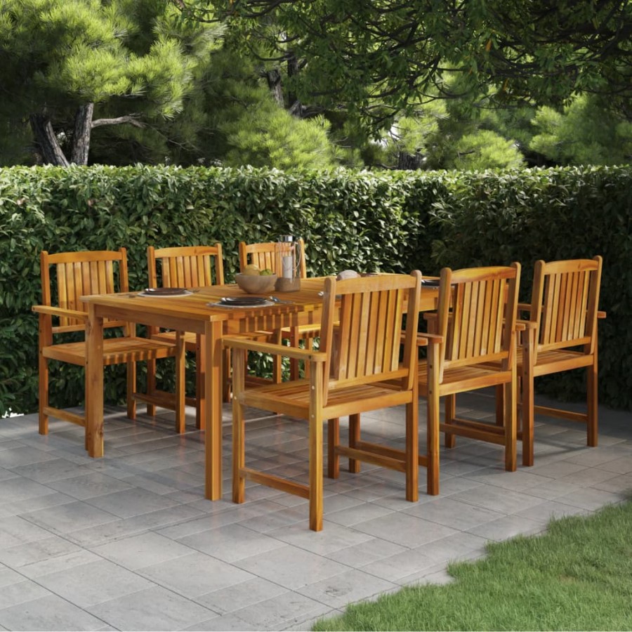 Table de jardin 200x100x74 cm Bois d'acacia solide