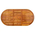 Table de jardin 200x100x75 cm Bois d'acacia massif
