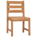 Chaises de jardin 6 pcs Bois de teck solide