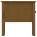 Tables d'appoint 2pcs Marron miel 50x50x49cm Bois massif de pin
