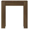 Table à dîner Chêne marron 140x74,5x76 cm Bois d'ingénierie
