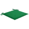 Chaises à dîner d'extérieur 6 pcs avec coussins Acacia massif