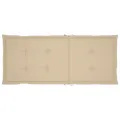 Chaises inclinables de jardin 4 pcs avec coussins Bois d'acacia
