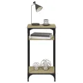 Table d'appoint Chêne sonoma 40x30x75 cm Bois d'ingénierie