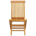 Chaises de jardin avec coussins anthracite 8 pcs Teck massif