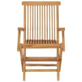Chaises de jardin avec coussins anthracite 4 pcs Bois de teck