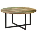 Table à manger 150x75 cm Bois massif de récupération