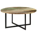Table à manger 150x75 cm Bois massif de récupération