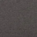 Fauteuil avec pieds à bascule et tabouret Gris foncé Tissu