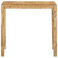Table de bar 112x55x108 cm Bois de manguier massif
