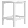 Chaises de jardin Adirondack repose-pied table PEHD Blanc