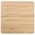 Table de bistro Marron clair 80x80 cm MDF