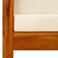 Banc de jardin avec auvent Bois d'acacia solide