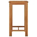 Table de bar de jardin 60x60x105 cm Bois d'acacia solide