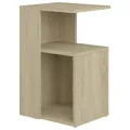Table d'appoint Chêne sonoma 36x30x56 cm Aggloméré