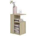 Table d'appoint Chêne sonoma 36x30x56 cm Aggloméré