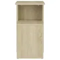 Table d'appoint Chêne sonoma 36x30x56 cm Aggloméré