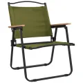 Chaises de camping 2 pcs Vert 54x55x78 cm Tissu Oxford