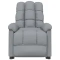 Fauteuil de massage Gris clair Tissu