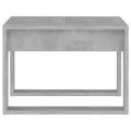 Table d'appoint Gris béton 50x50x35 cm Aggloméré