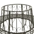 Banc circulaire de jardin 160 cm Acier