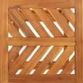 Table d'appoint 45x45x60 cm bois massif d'acacia