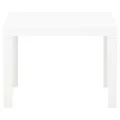 Bancs de jardin 2 pcs Blanc Plastique