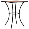 Table de bistro mosaïque Terre cuite 60 cm  Céramique
