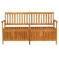 Banc de rangement 148 cm Bois d'acacia solide