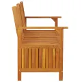 Banc de rangement 148 cm Bois d'acacia solide