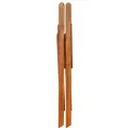 Chaises de bistro d'extérieur 2 pcs Bois d'acacia solide