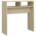 Table console Chêne sonoma 78x30x80 cm Aggloméré