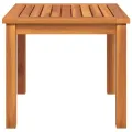 Table basse 40x40x36 cm bois d'acacia massif