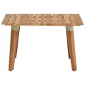 Table basse de jardin 60x60x36 cm Bois solide d'acacia