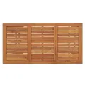 Table de bar de jardin 120x60x105 cm Bois d'acacia solide
