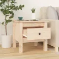 Table d'appoint 40x40x39 cm Bois massif de pin