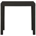 Table de jardin Anthracite 79x65x72 cm Plastique