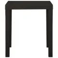 Table de jardin Anthracite 79x65x72 cm Plastique