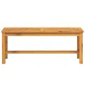 Banc de jardin 110 cm bois massif d'acacia