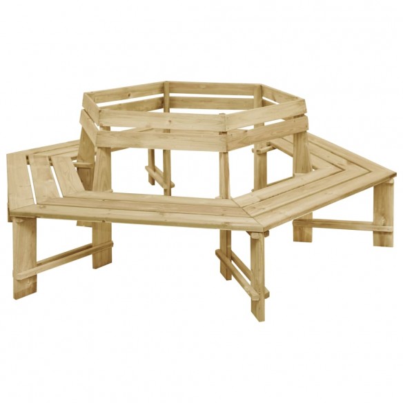 Banc de jardin 240 cm Bois de pin imprégné