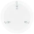 Table d'appoint 2 niveaux Transparent 38 cm Verre trempé
