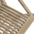 Chaises de jardin pliantes 2pcs gris 56x61x89cm bois de teck